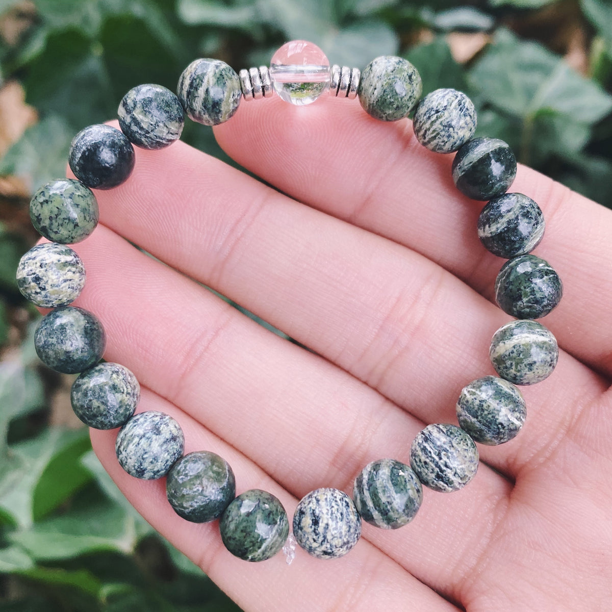 THE GREEN ZEBRA JASPER – my crystal earth - Main Image